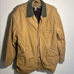 L.L.Bean Men's Original Field Coat Cotton-Lined Sz XL FLAW
